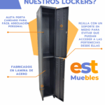 Lockers metálicos: seguridad con estilo para tu equipo