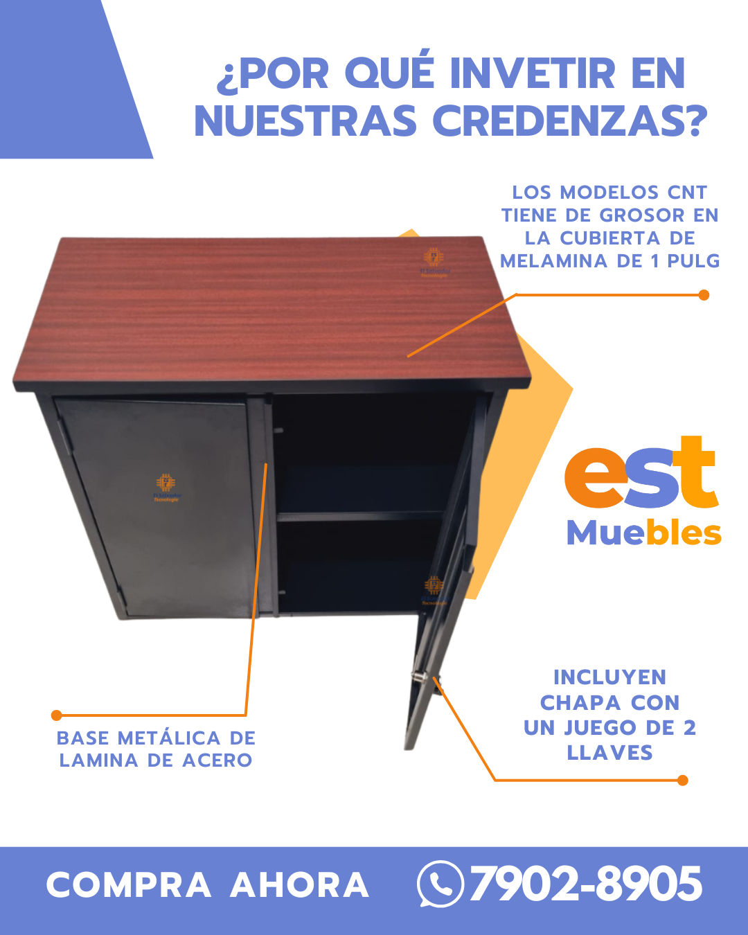 Credenzas: Orden, diseño y eficiencia