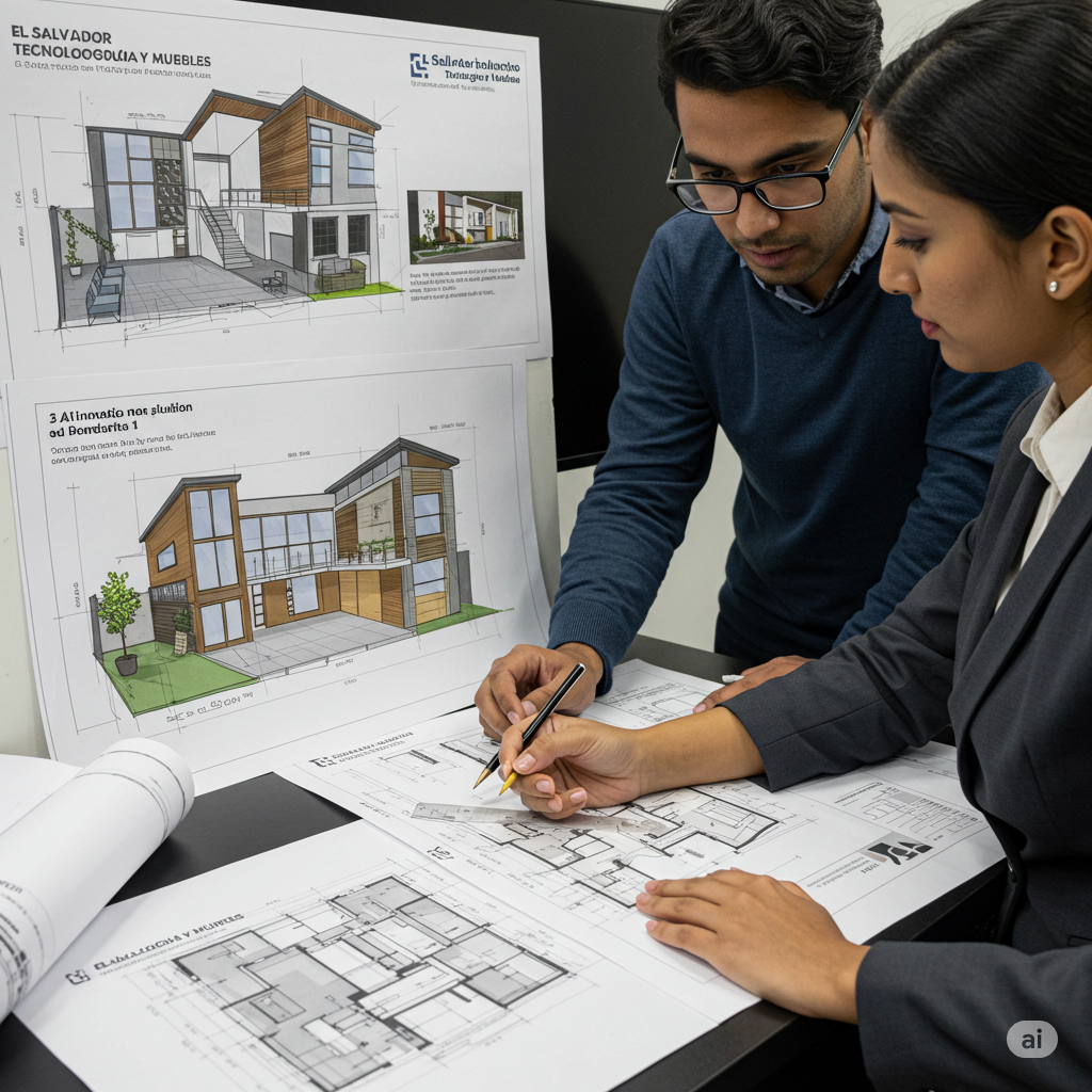 Servicios de Arquitectura para Diseño de interiores y exteriores El Salvador Tecnologia