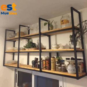 Repisa de estructura metalica para aerea de cocina-TLS-4045