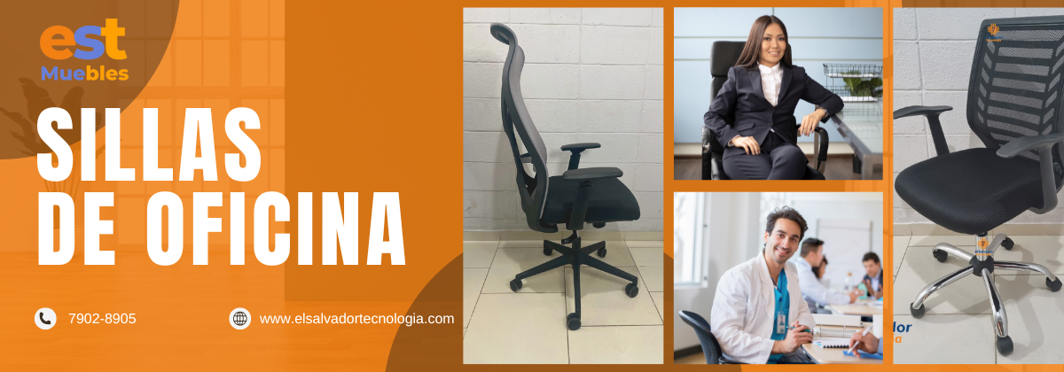 Sillas de Oficina en El Salvador – Comodidad, Estilo y Ergonomía