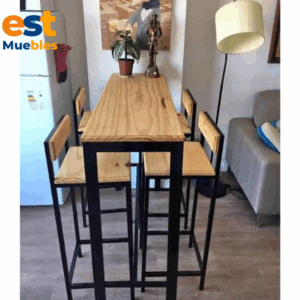 Comedor de estructura metalica para el hogar-TLS-4046
