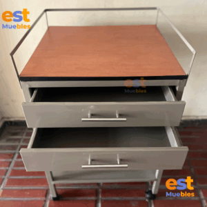 Carrito de Curación - Mueble Multi Usos - 60 cm de frente x 80 cm de alto x 60 cm de fondo