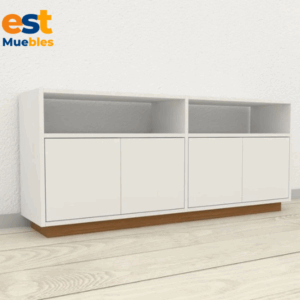 Credenza en melamina para oficina-TLS-4014