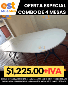 MESAS PLEGABLES