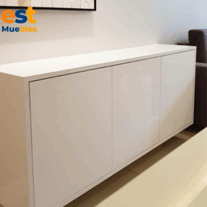 Credenza en melamina para oficina-TLS-4019
