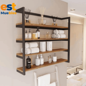 Repisa de estructura metalica para area de baño-TLS-4056