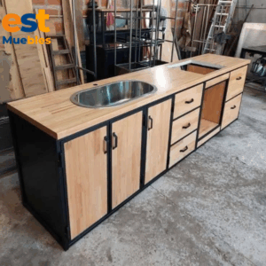 Mobiliario de estructura metalica-TLS-4067