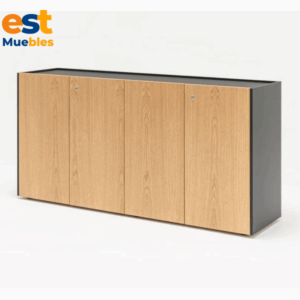 Credenza en melamina para oficina-TLS-4033