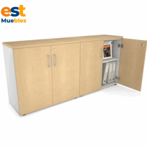Credenza en melamina para oficina-TLS-4005
