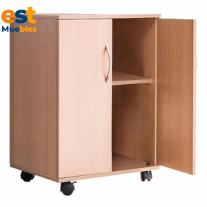 Credenza de puertas abatibles con rodos-TLS-4007
