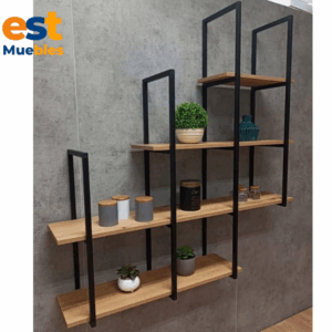Repisa de estructura metalica de 4 niveles-TLS-4043