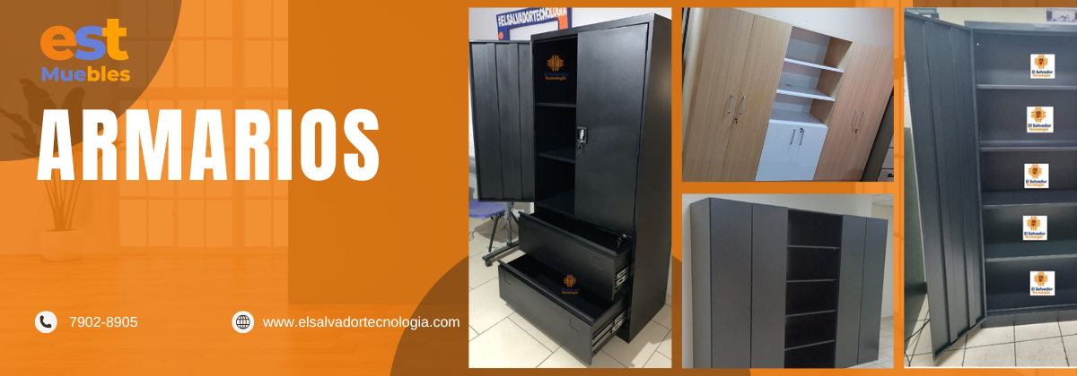 Armarios Metálicos y en Melamina para Oficina El Salvador