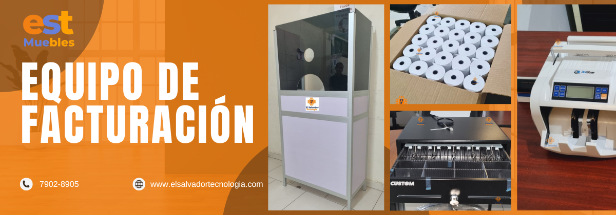 Equipos para Facturación y Cobros El Salvador