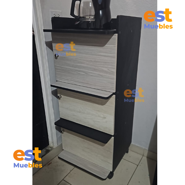 Mueble para Punto de Ventas - TLS 911 Especial con rodos - 0.50 ancho x 0.49 fondo x 1.19 alto