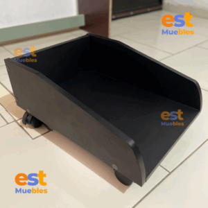 Porta CPU con rodos individual TLS 001 BLACK