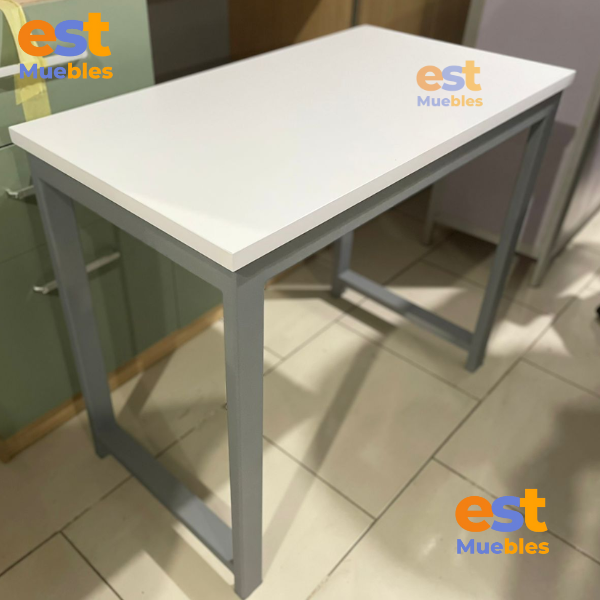 Escritorio Modular Multitareas Uso Hogar con Base de tubo