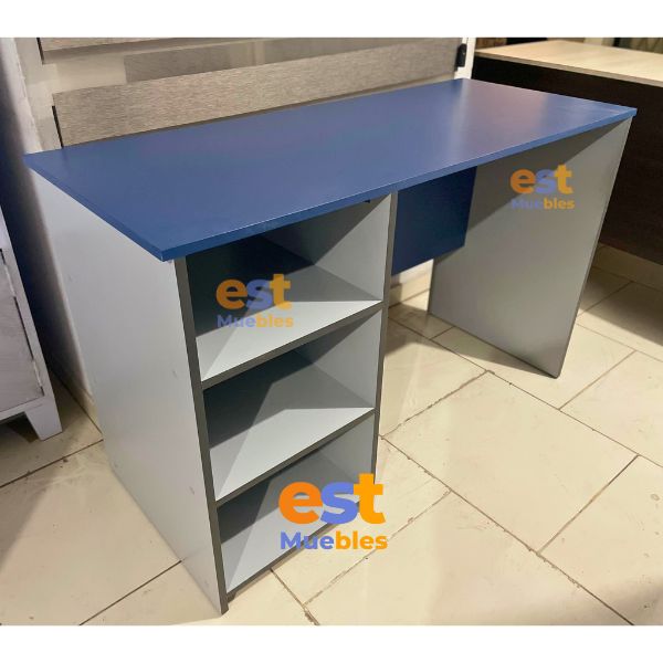 Escritorio Mesa de trabajo con una gaveta- TLS 1555 Azul - 1.20 m ancho x 0.50 m fondo x 0.76 m alto