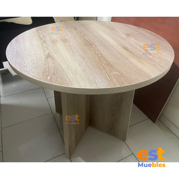 Mesa de Reunión Circular TLS Especial -0.90 Diámetro para 4 personas