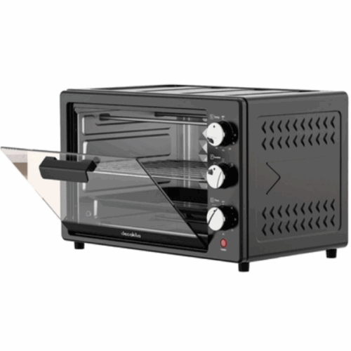 FRN-ELE0083 HORNO TOSTADOR 22 L 1 000 W ACERO NEGRO $89.95 ya incluye iva