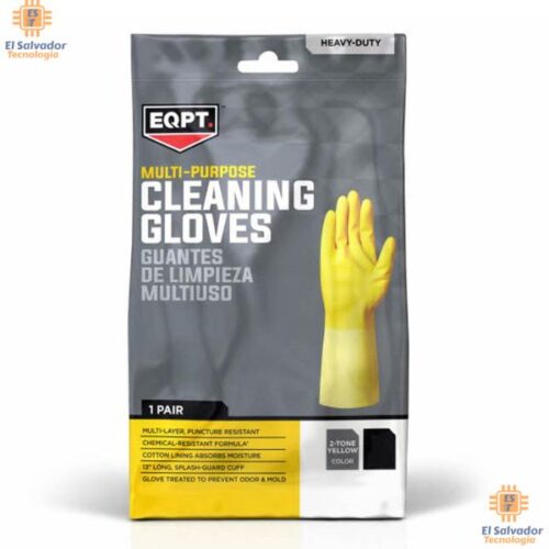 PRT-LIP0011 Guantes de Limpieza Multiuso 9 Pares $17.50 ya Incluye IVA