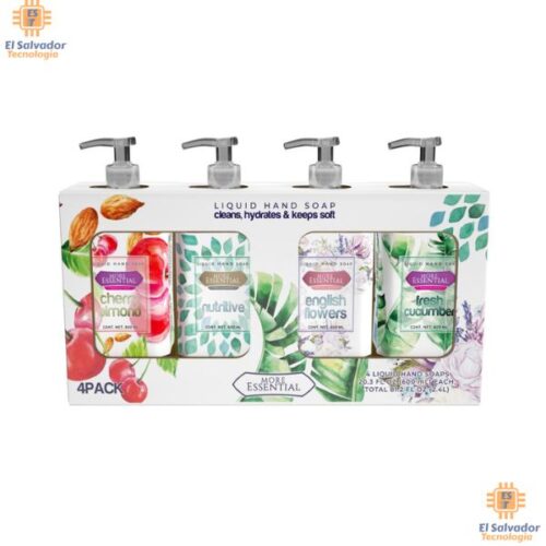 PRT-LIP0012 Jabón de Manos 4 Unidades de 600 mL $17.50 ya incluye iva