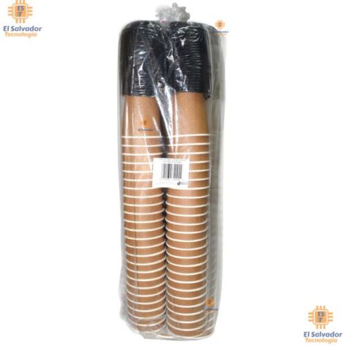 PRT-KIT0002 Plásticos Diversos Vasos Desechables con Tapadera 100 Unidades de 8 oz $19.95 ya incluye IVA