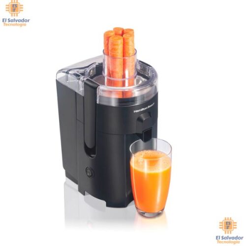 VDI-ELE0038 Extractor de jugo para vegetales color negro $85.75 ya incluye iva