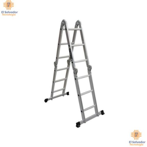 VDI-ESC0001 Escalera de aluminio articulada 3.96 M (13 Pies) tipo iii 150 Kg (330 Lb) $215.00 ya incluye iva