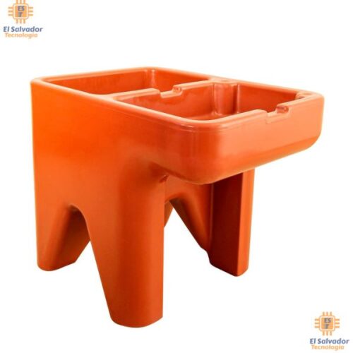 VDI-MOB0026 Pila plástica con 1 Lavadero derecho color terracota $199.99 ya incluye iva