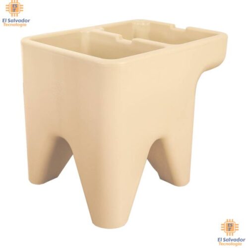 VDI-MOB0029 Pila plástica con 1 lavadero derecho color beige $199.99 ya incluye iva