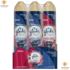 Glade Aerosol Aromatizante Surtido 3 Unidades de 400 mL