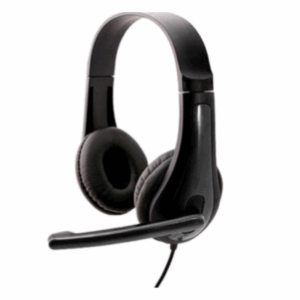 Audifonos de diadema con microfono de cable