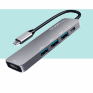 HUB Tipo C y HDMI y puerto USB