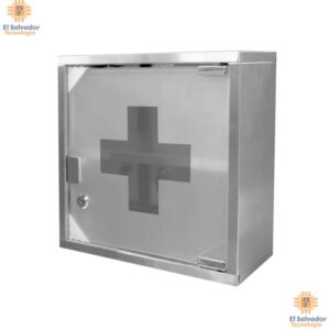 Botiquín de primeros auxilios acero inoxidable 30x30x12 Cm