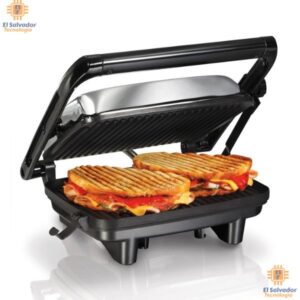 Hamilton Beach Sanduchera Gourmet con Rejilla Antiadherente 25.4 cm x 20.32 cm