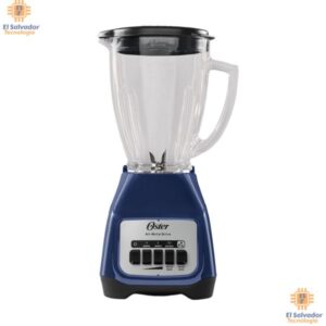 Licuadora con vaso de vidrio de 2 velocidades color azul
