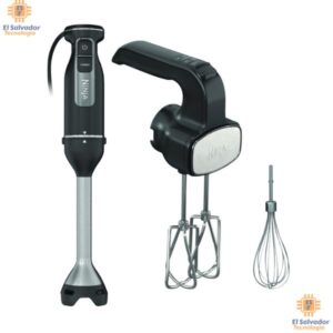 Batidora de mano eléctrica de acero inoxidable 3 en 1