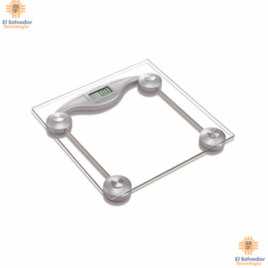 Báscula para baño de 330 L transparente