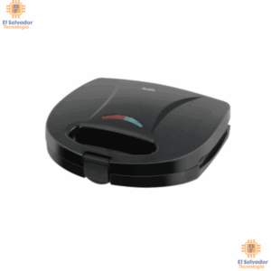 SANDWICHERA ELECTRICA 750 W PLASTICO NEGRO