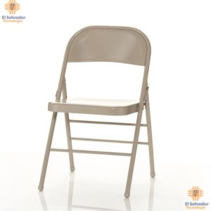 Silla Plegable de Acero 76.2 cm x 46.35 cm x 48.26 cm