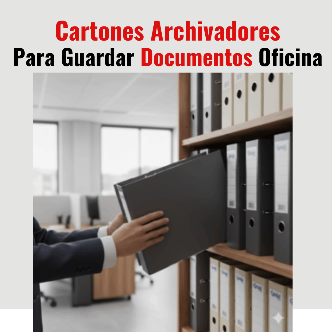 Ampos Cartones Archivadores para Guardar Documentos en Oficina El Salvador Tecnologia