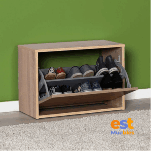 Funcional zapatera en melamina ZAP-0003 | 60cm Ancho x 30cm Fondo x 42cm Alto