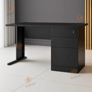 Escritorio Ejecutivo - Administrativo - CNT Ataco 43542 Negro - 1.20 Ancho x 0.60 Profundidad x 0.75 Altura