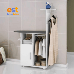 Amplio burrito para planchar con repisa y espacio para colgar ropa PCH-0008