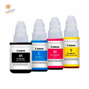 Botella de Tinta Canon GI-190 PRECIO POR CADA UNIDAD (1 BOTE)