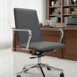 Silla de Oficina Ejecutiva Respaldo Bajo Modelo Oxford - Soporta hasta 330 Libras