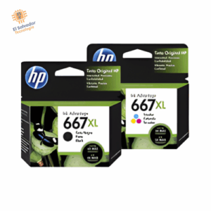 CARTUCHO DE TINTA HP 667XL -PRECIO POR CADA UNIDAD (1 Cartucho)