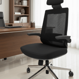 Silla Ejecutiva Presidencial Respaldo Alto - Modelo Bari Soporta hasta 300 Libras - mkt-300sba Ergonómica Zeus Prem...