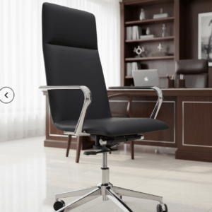 Silla de Oficina Presidencial Respaldo Alto Modelo Oxford - Soporta 330 Libras - mkt-330soa Ergonómica Zeus Premium...
